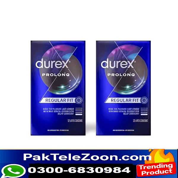 Durex Prolong Natural Latex Condoms Price in Pakistan