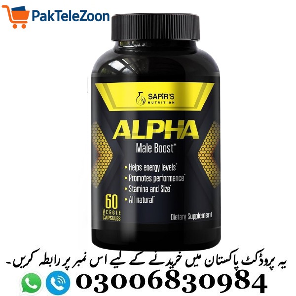 Alpha Male Enhancement Pills in Pakistan