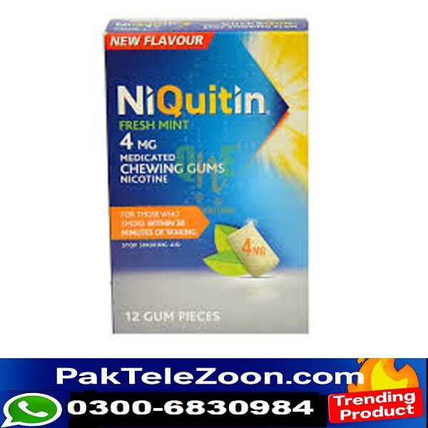 Nicorette Gum 4mg Price in Pakistan