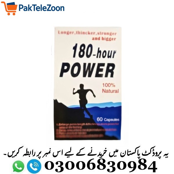 180 Hour Power Capsules in Pakistan