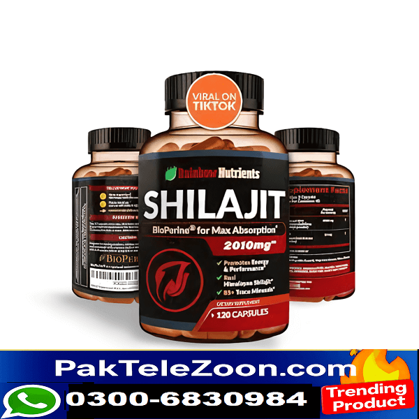 Pure Himalayan Shilajit 120 Capsule Price in Pakistan