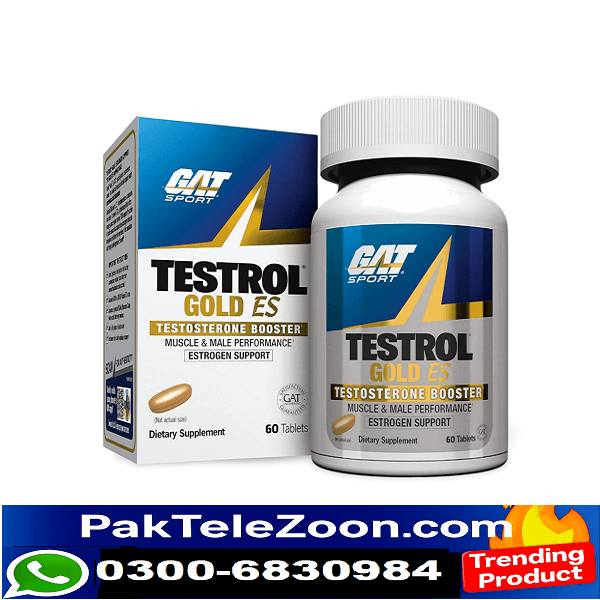 Testrol Gold Es 60 Tablets By Gat Sports Price in Pakistan