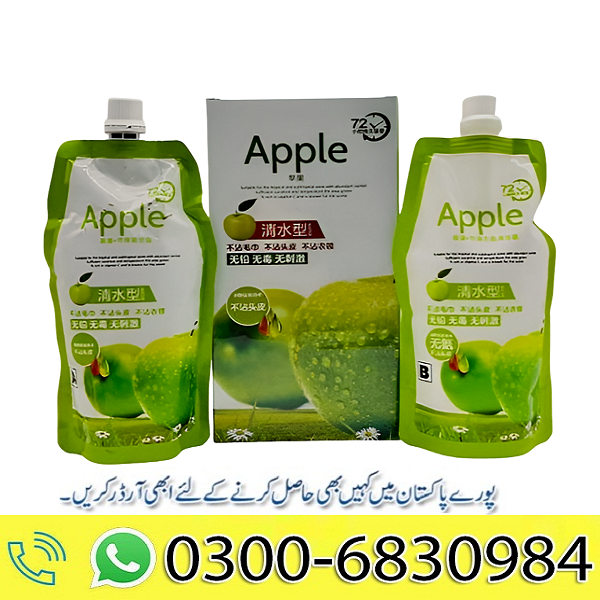 Apple Ammonia Free Black Hair Cream in Pakistan