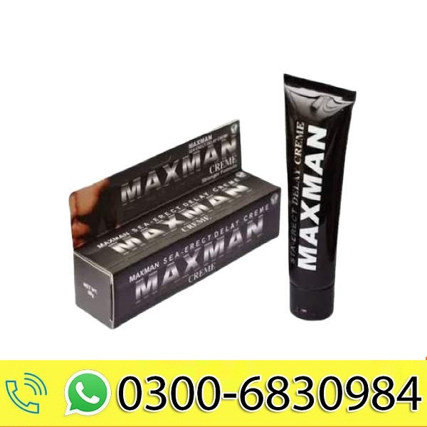 Maxman Delay Cream In Pakistan