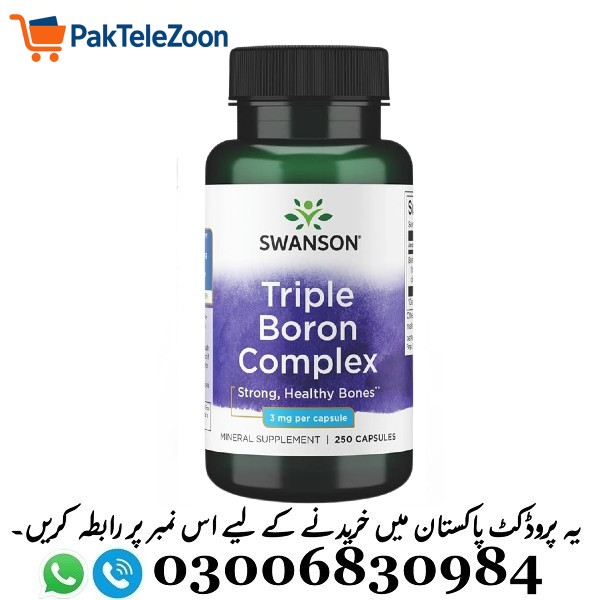 Swanson Triple Boron Complex Capsule in Pakistan