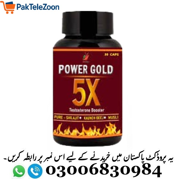 Power Gold 5x Capsules in Pakistan