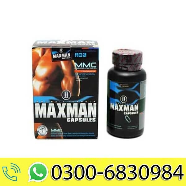 Maxman Capsules in Pakistan