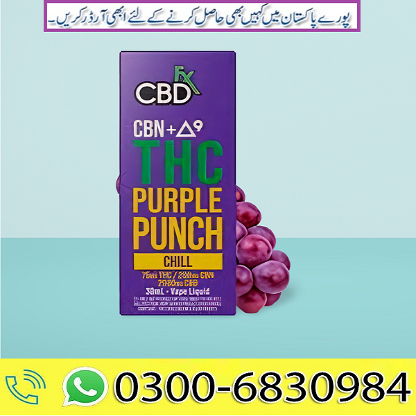 THC Vape Juice Purple Punch In Pakistan 