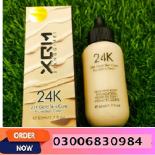 XQM 24K Gold Skin Core Foundation Cream